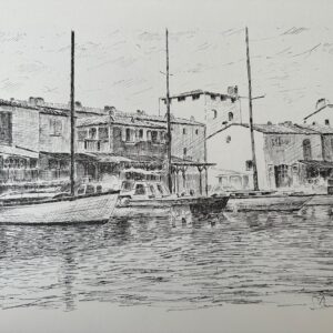Le Port - Serge Mendjisky
