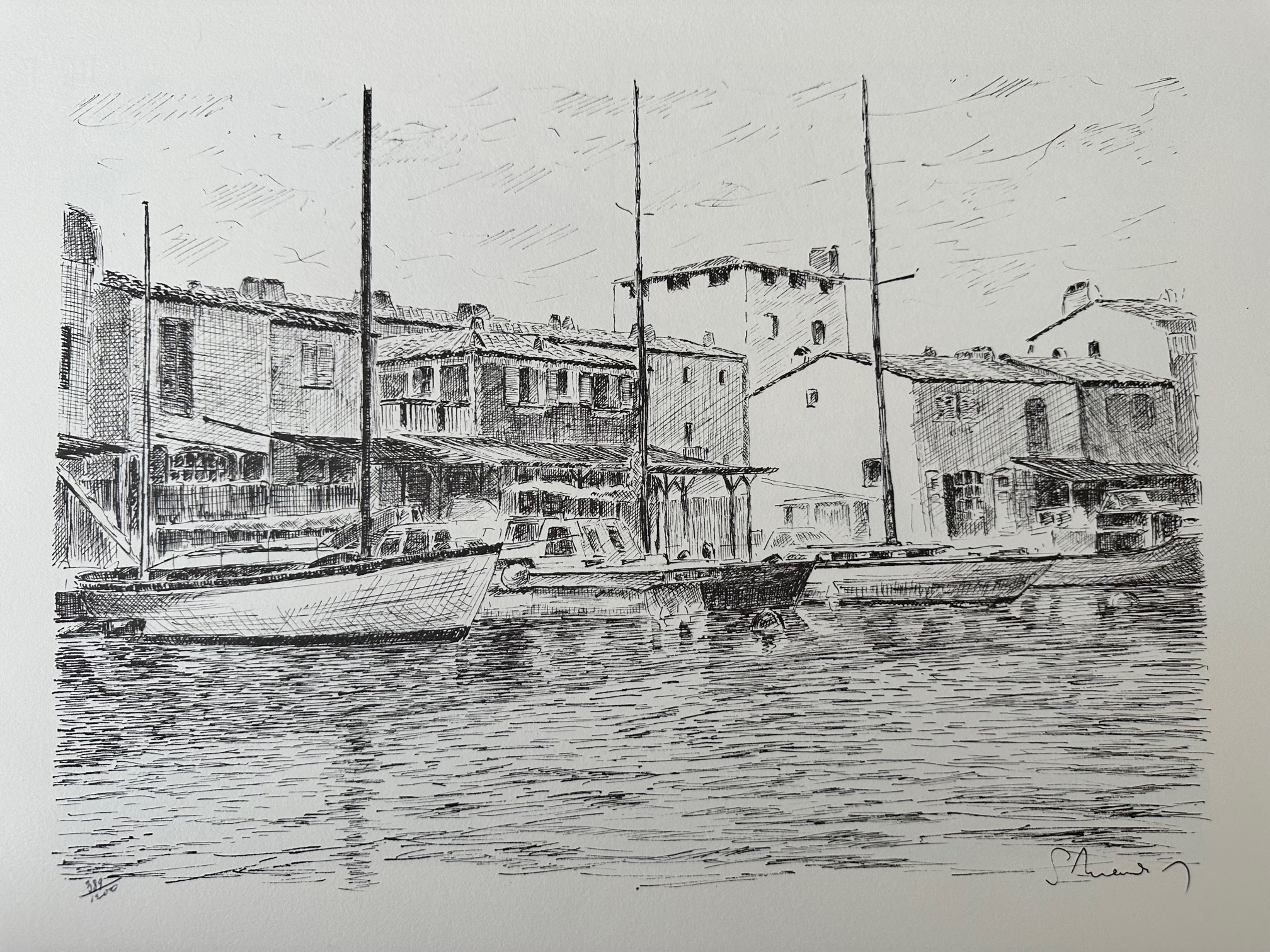 Le Port - Serge Mendjisky – Image 1