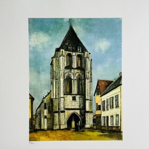 L'eglise - Maurice Utrillo