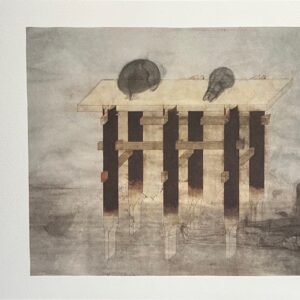 Echafaudage pour Boite Cranienne - Walter Pichler