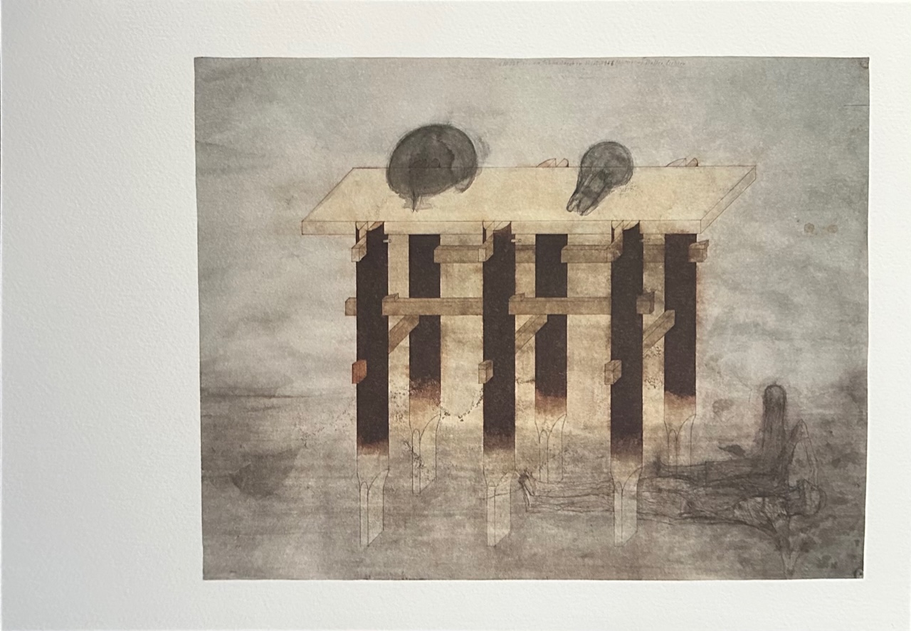 Echafaudage pour Boite Cranienne - Walter Pichler – Image 1