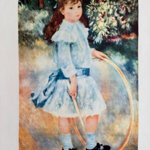 Jeune Fille avec Cercle - Pierre-Auguste Renoir