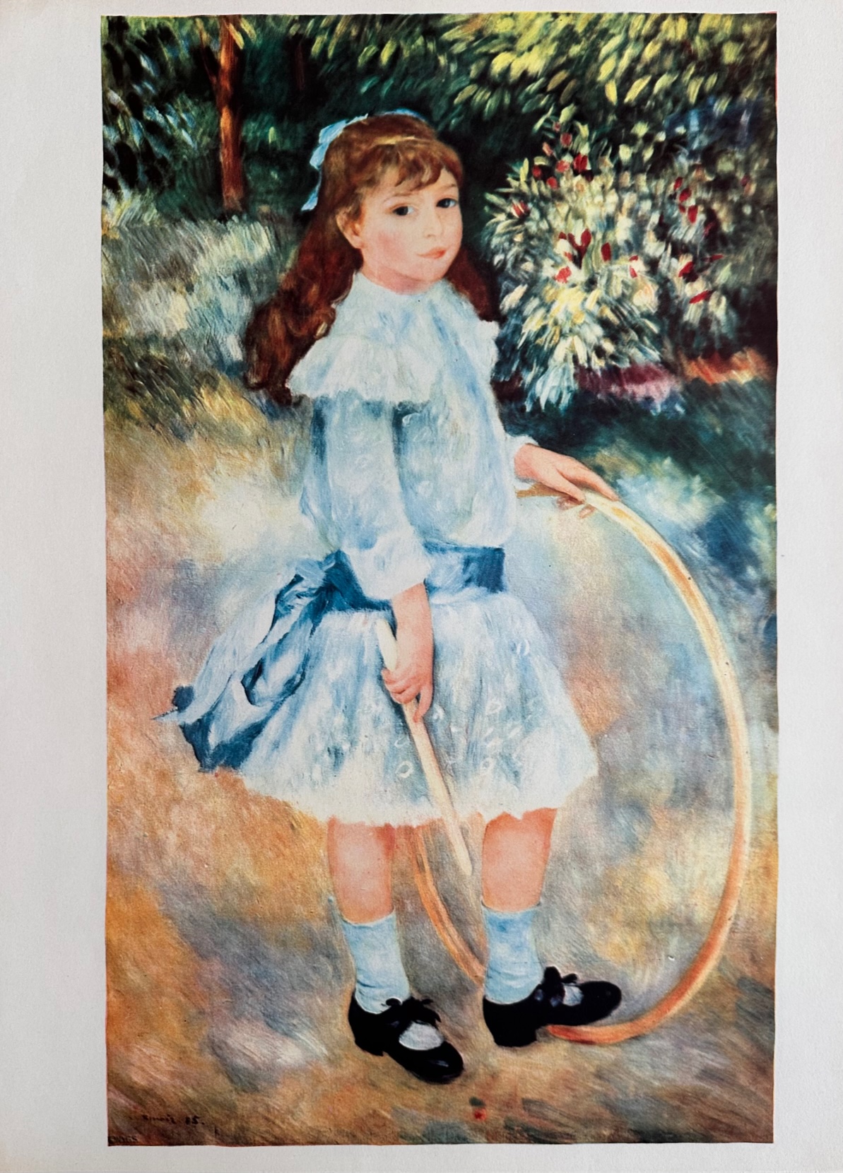 Jeune Fille avec Cercle - Pierre-Auguste Renoir – Image 1