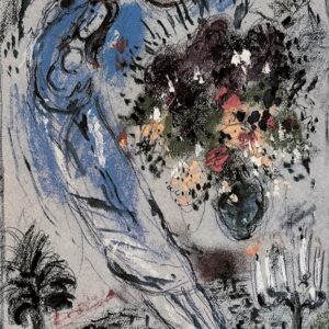 Femme au Bouquet - Chagall Marc