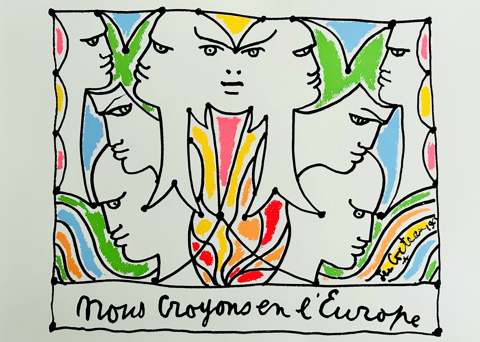 Europe et le Monde - Jean Cocteau – Image 1