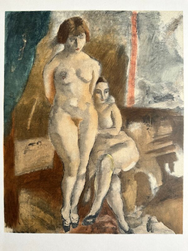 Les Deux Modeles - Pascin Jules Pincas