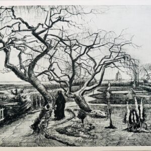 Le Jardin du Presbytere Nuenen en Hiver - Vincent Van Gogh