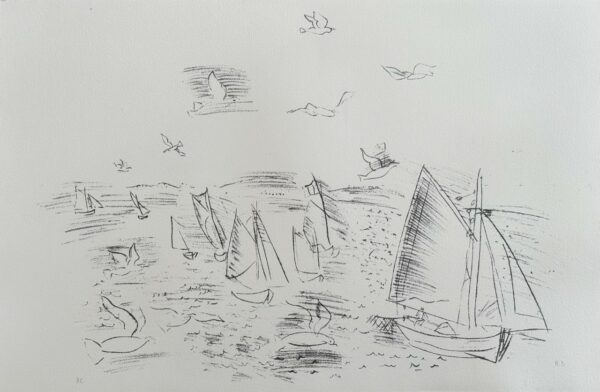 Les Voiliers - Raoul Dufy