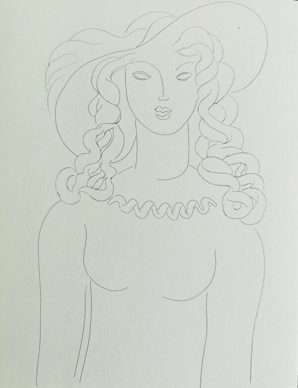 Jeune Femme au Chapeau - Henri Matisse