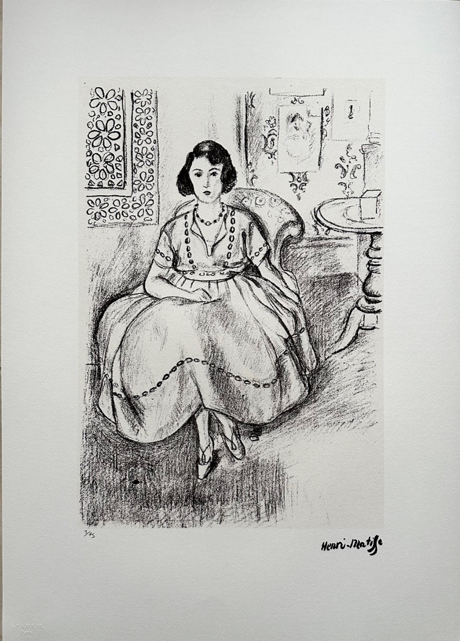Le Repos du Modele - Henri Matisse – Image 1