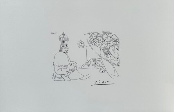 Pape sur Son Pot - Pablo Picasso