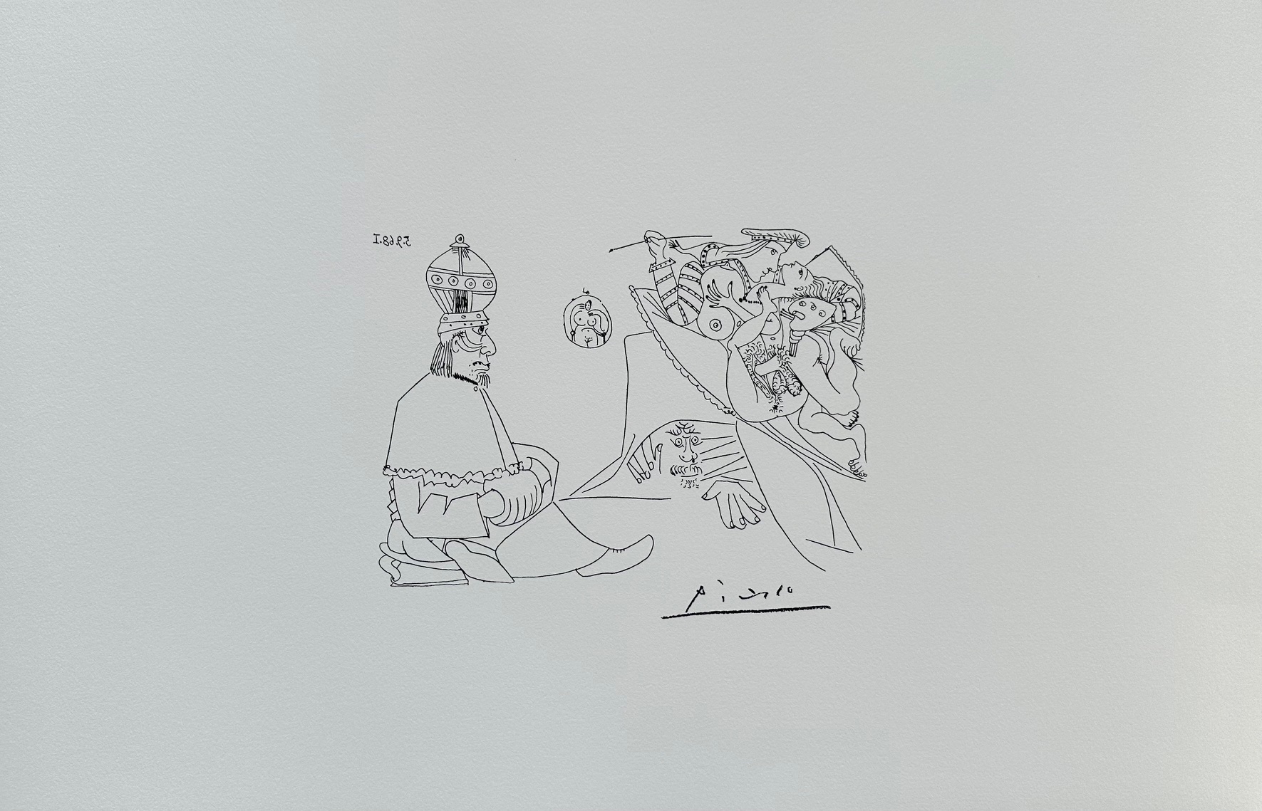 Pape sur Son Pot - Pablo Picasso – Image 1