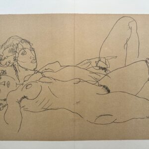 Nus Allongees - Schiele Egon