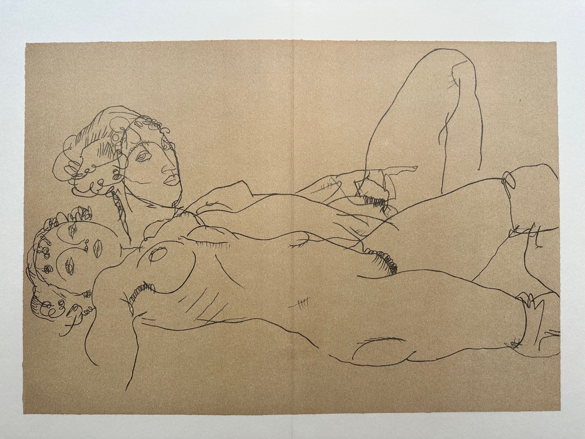 Nus Allongees - Schiele Egon – Image 1