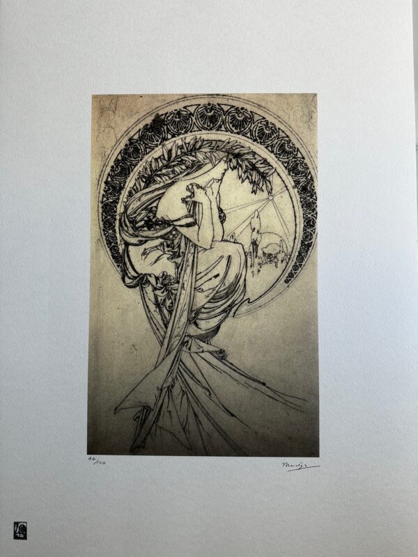 La Poesie - Mucha Alphonse Marie