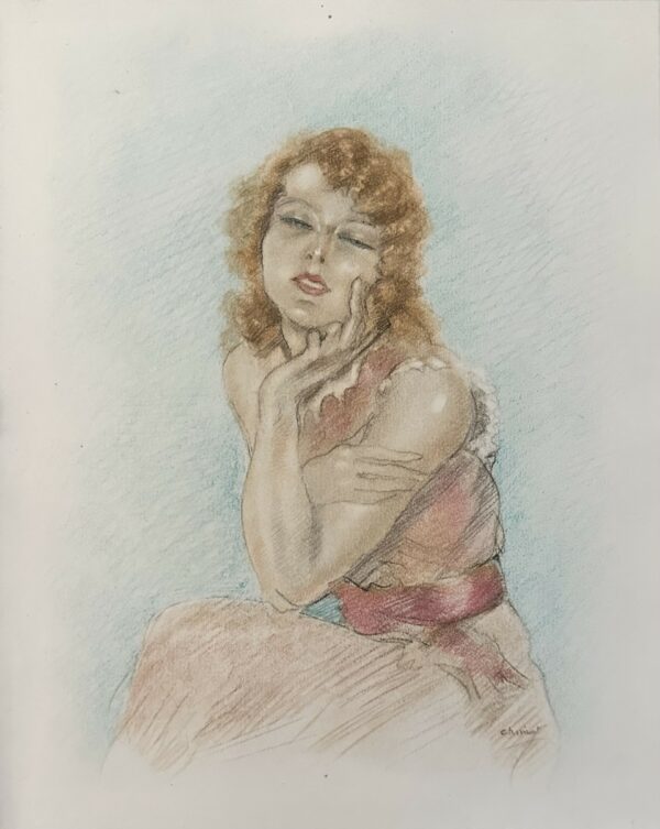 Meditation - Edouard Chimot