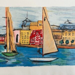 Depart des Voiliers du Port D’honfleur - Dufy Raoul