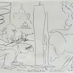 Le Peintre et Son Modèle 1962 - Pablo Picasso