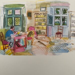 L'auteur dans Son Cabinet de Travail - Dufy Raoul