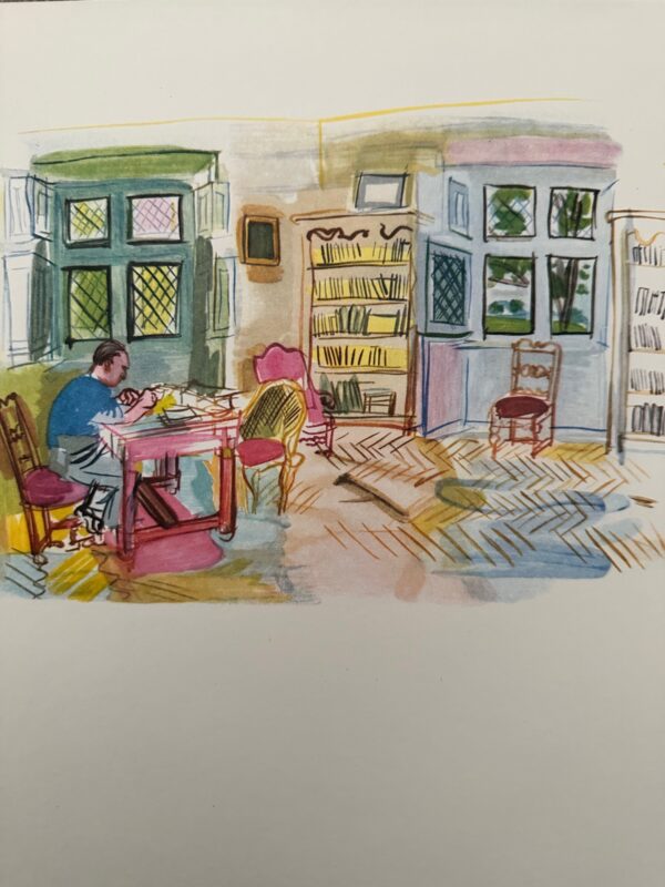 L'auteur dans Son Cabinet de Travail - Dufy Raoul