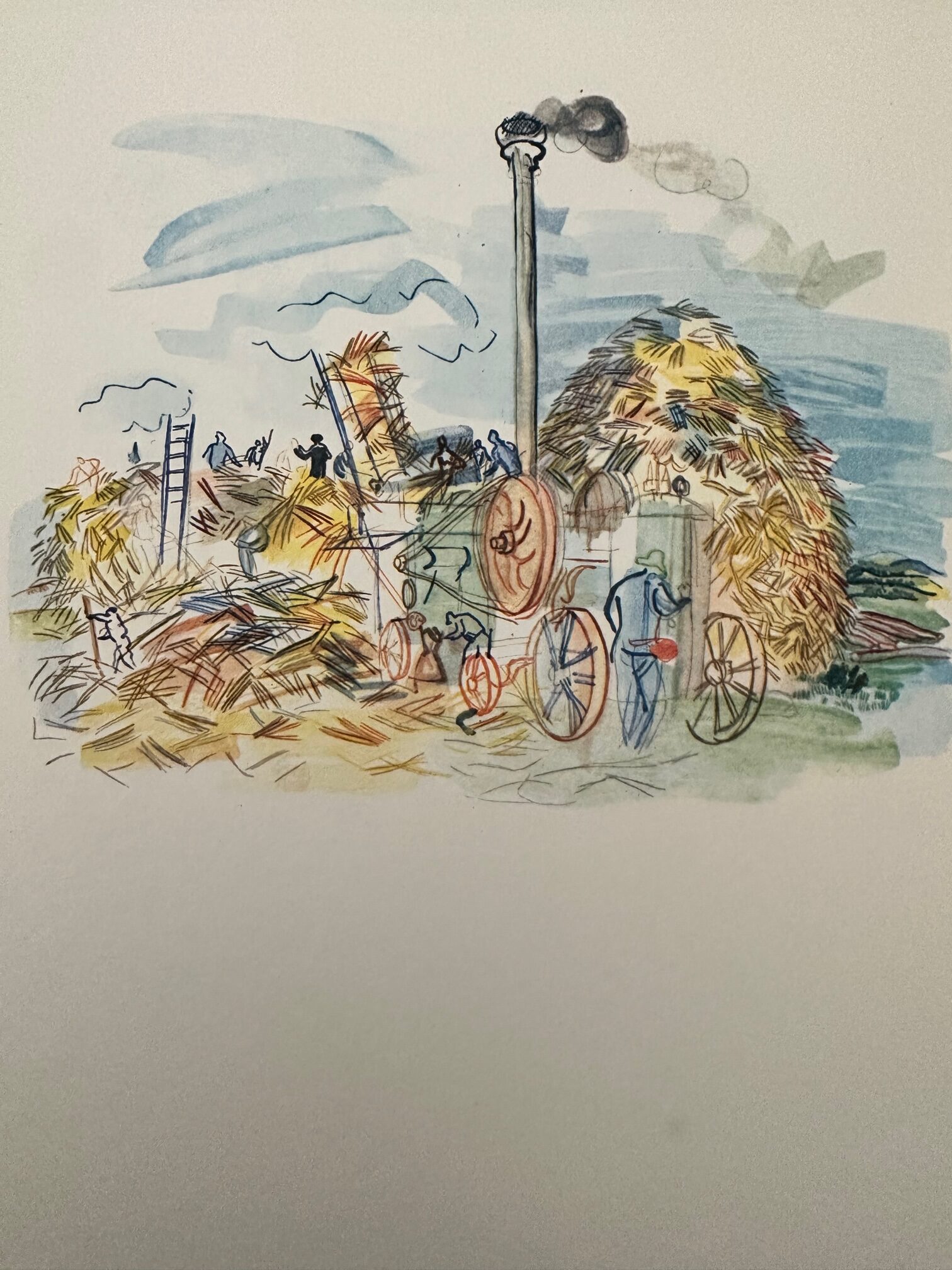 Le Depiquage A Montsaunes - Raoul Dufy – Image 1