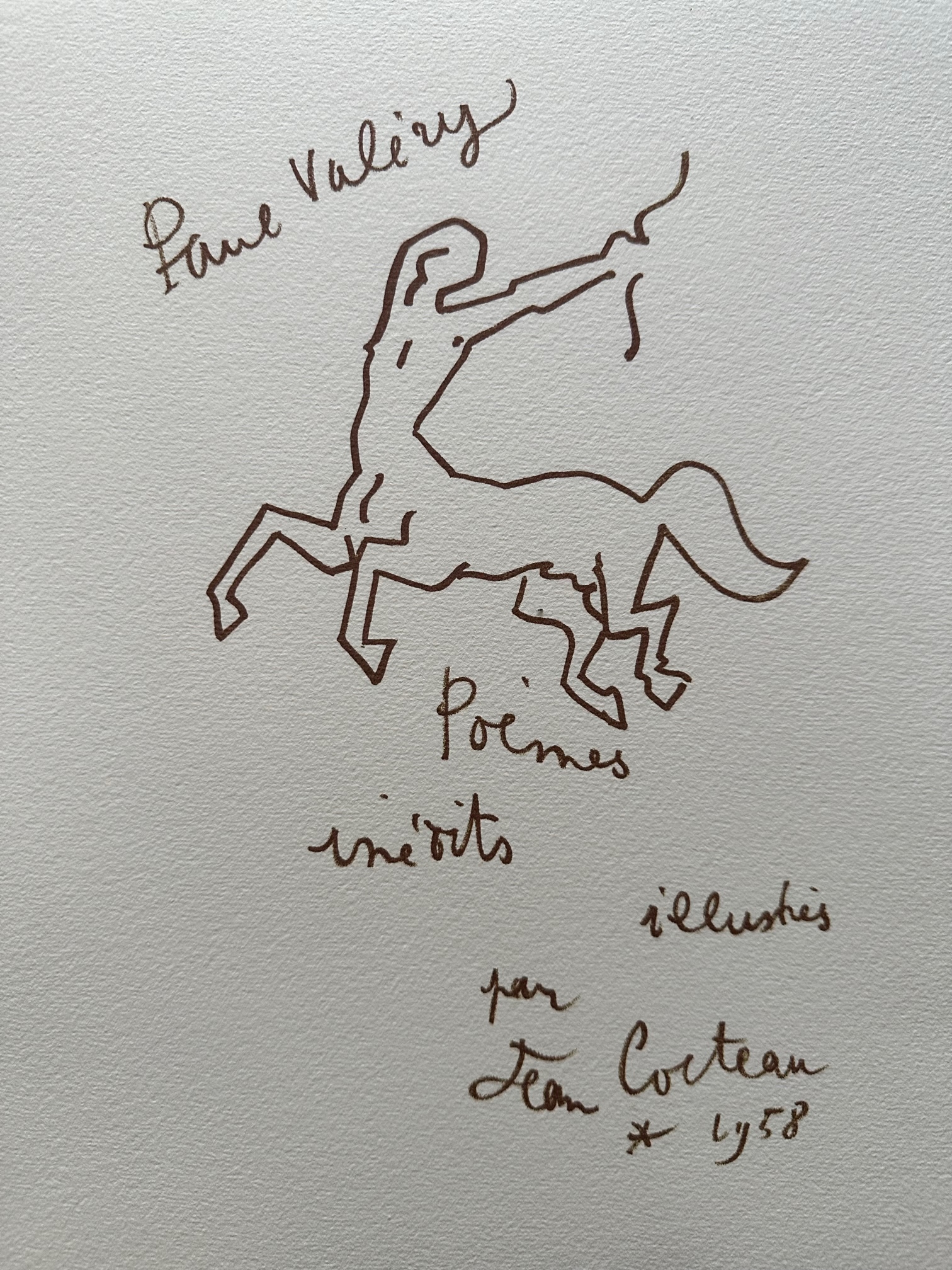 Jean Cocteau - Lithographie – Image 1
