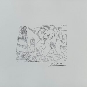 Pape Voyeur et Peintre Excite - Pablo Picasso