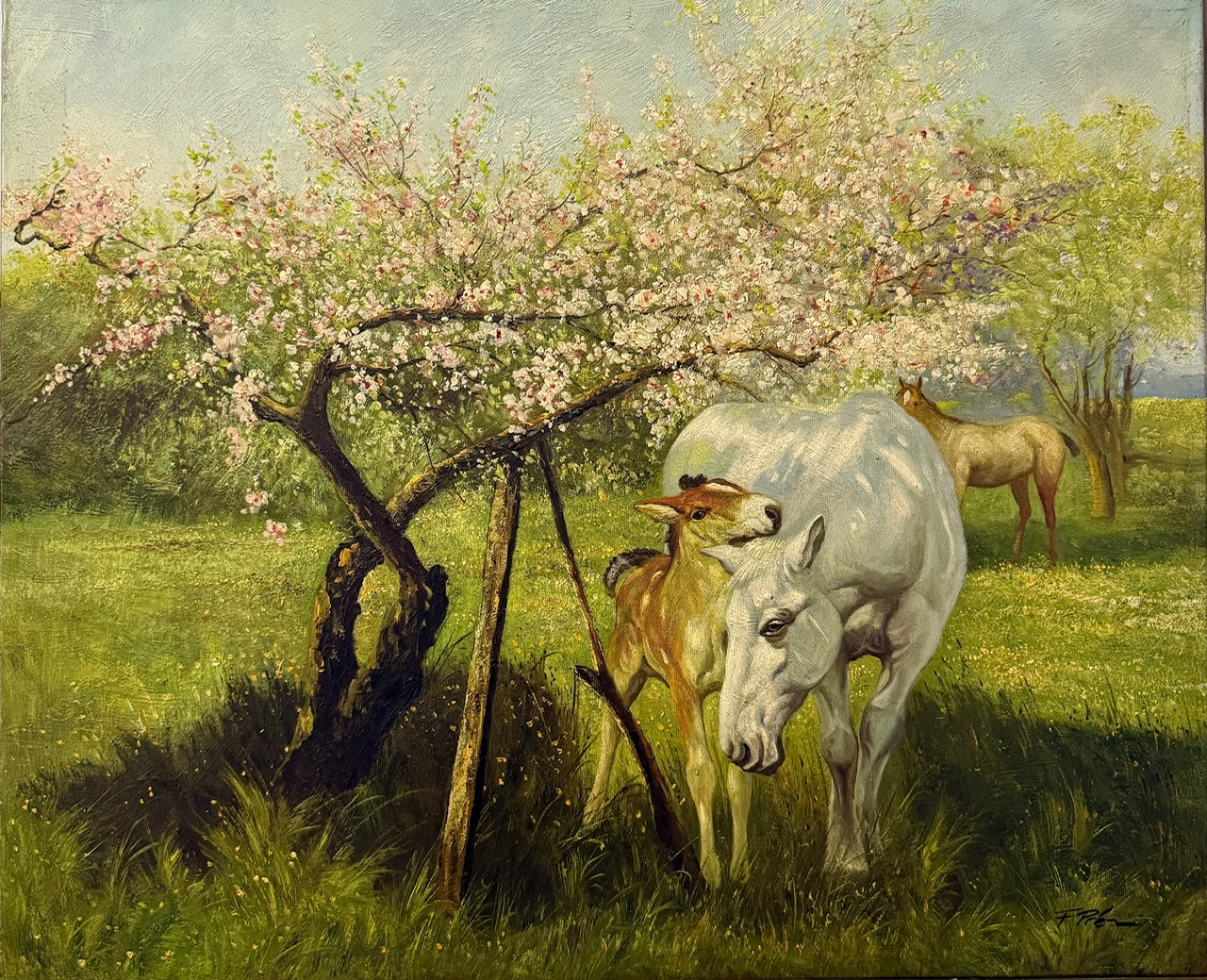 Le Cheval Blanc - Ecole Française Xxe – Image 1