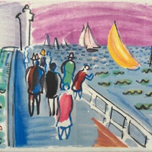 Premenade au Bord de Mer - Raoul Dufy
