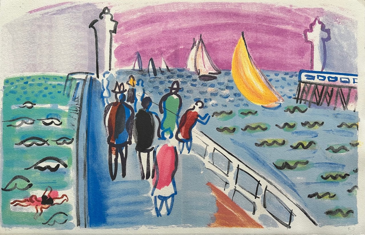 Premenade au Bord de Mer - Raoul Dufy – Image 1