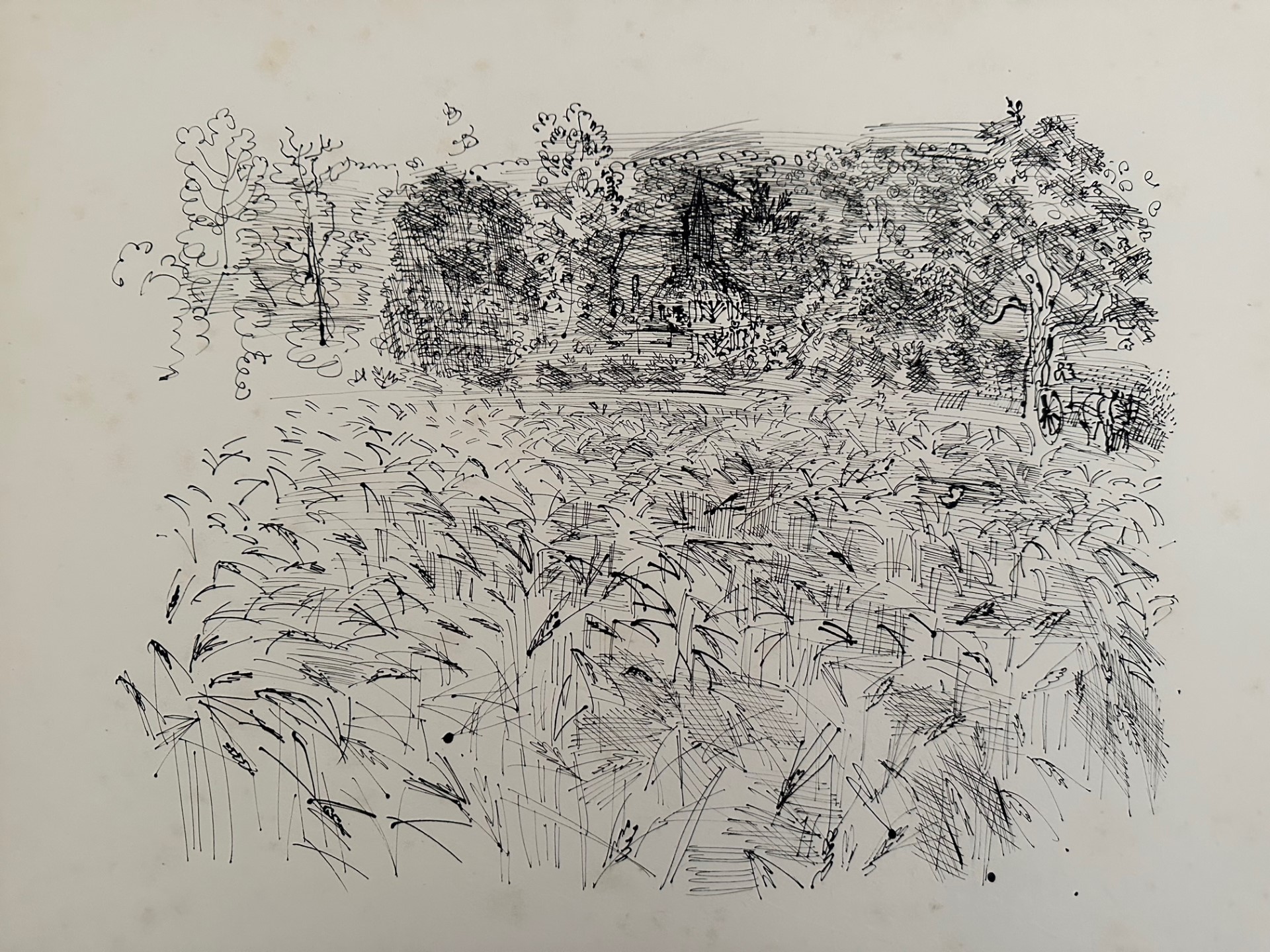 Champ de Seigle - Raoul Dufy – Image 1