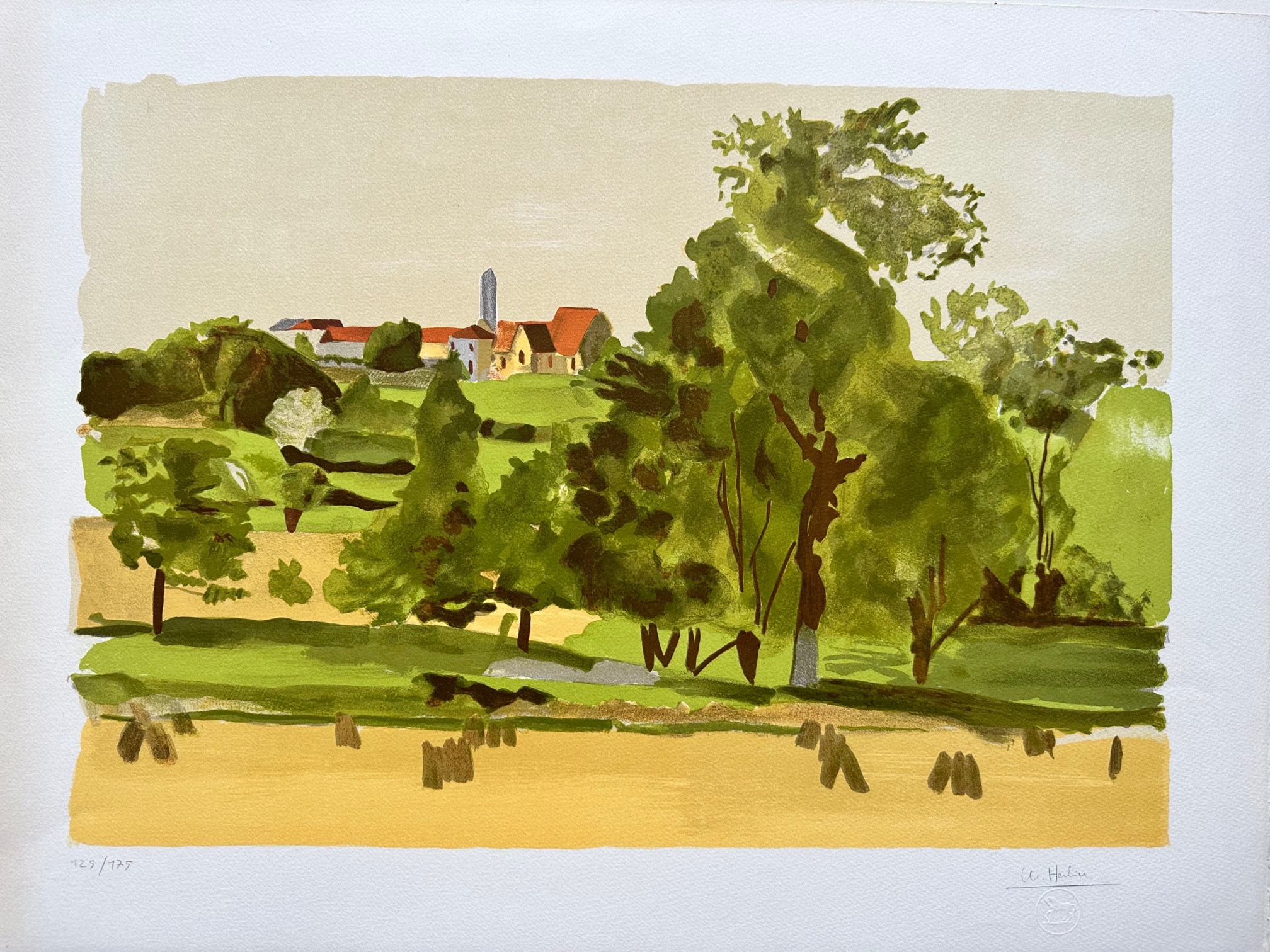 Paysage - 20E Eeuw Ecole Moderne – Image 1