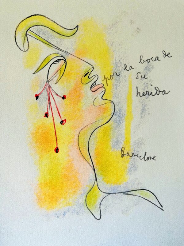 Por la Boca de Su Herida 1965 - Cocteau Jean