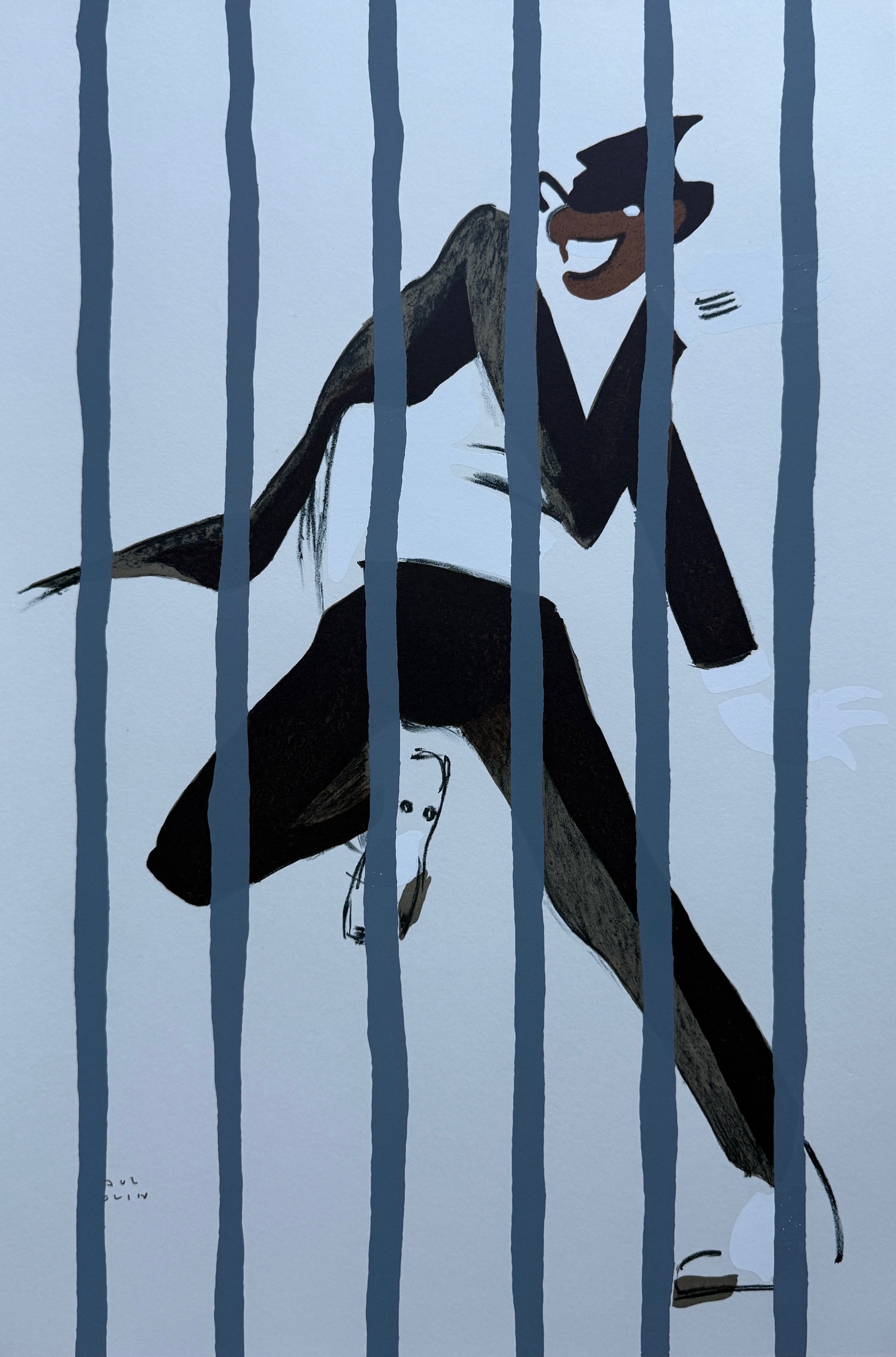 Derriere les Barreaux - Paul Colin – Image 1