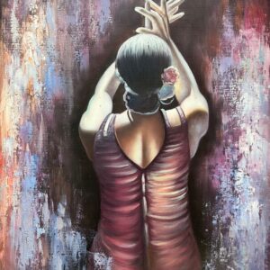 Danseuse du Flamenco du Dos - William Hodgkins