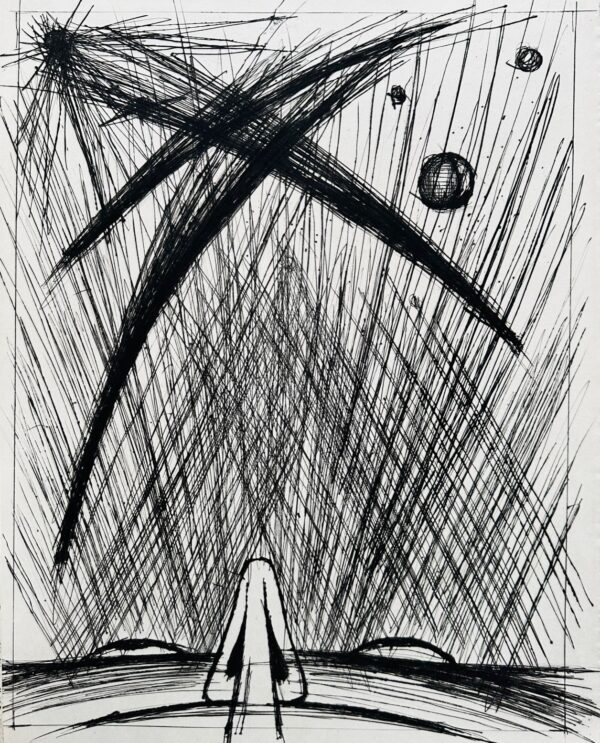 Cyrano Regardant le Ciel - Bernard Buffet