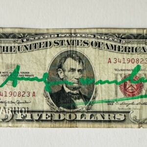 5 Dollars - Warhol Andy