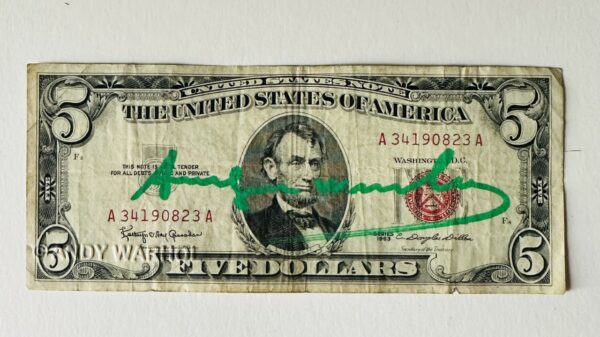 5 Dollars - Warhol Andy