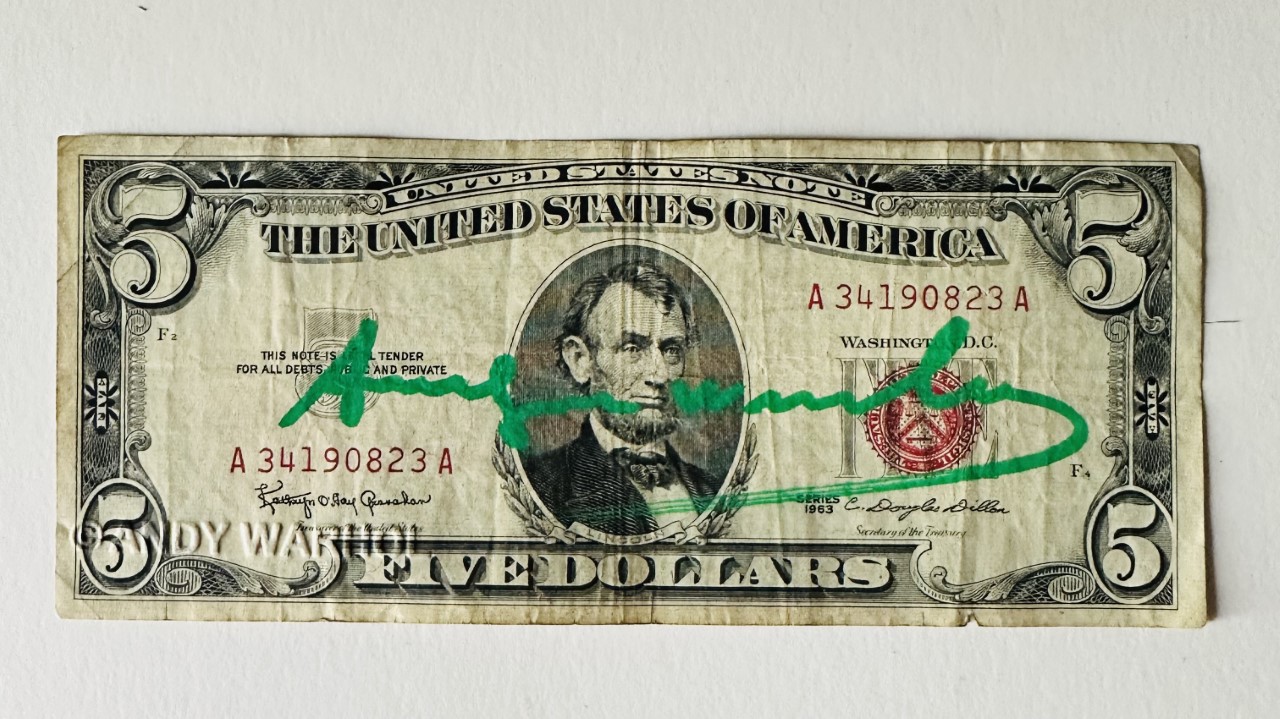 5 Dollars - Warhol Andy – Image 1