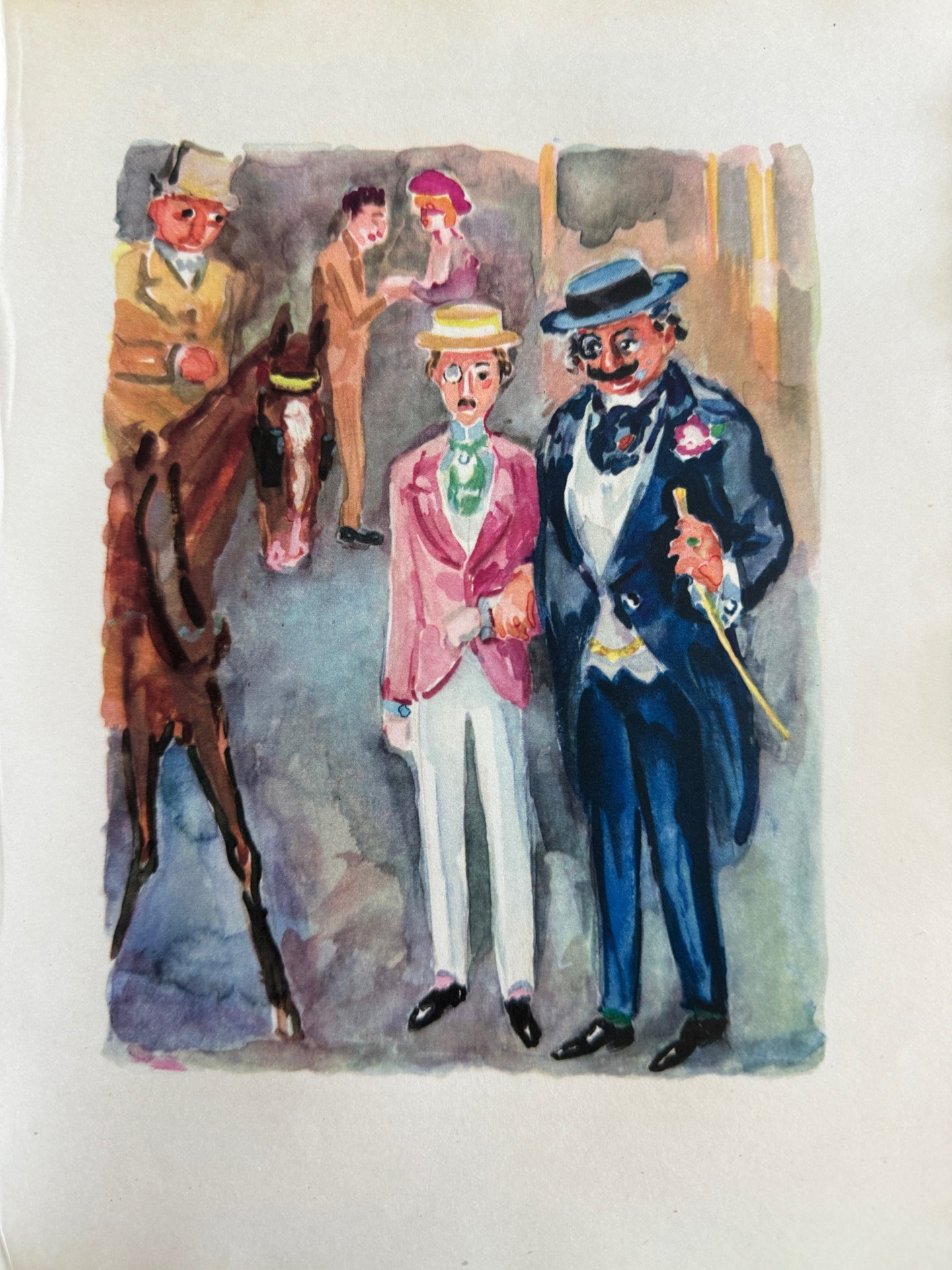 Morel et Charlus Chez les Verdurin - Kees Van Dongen – Image 1