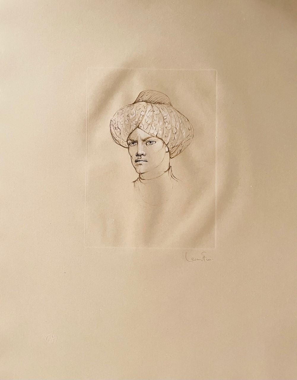 Homme au Chapeau I - Léonor Fini – Image 1