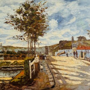 La Route Après la Pluie - 20E Eeuw Ecole Moderne