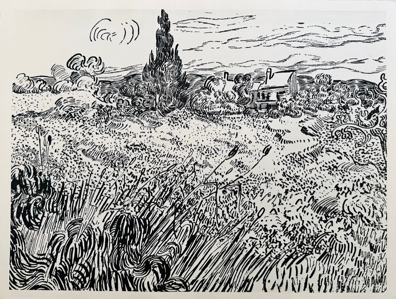 Le Champ de Blé - Vincent Van Gogh – Image 1