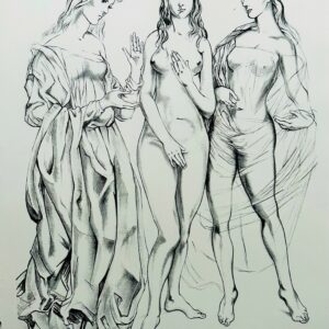 Les Trois Graces - Tsuguharu Léonard Foujita