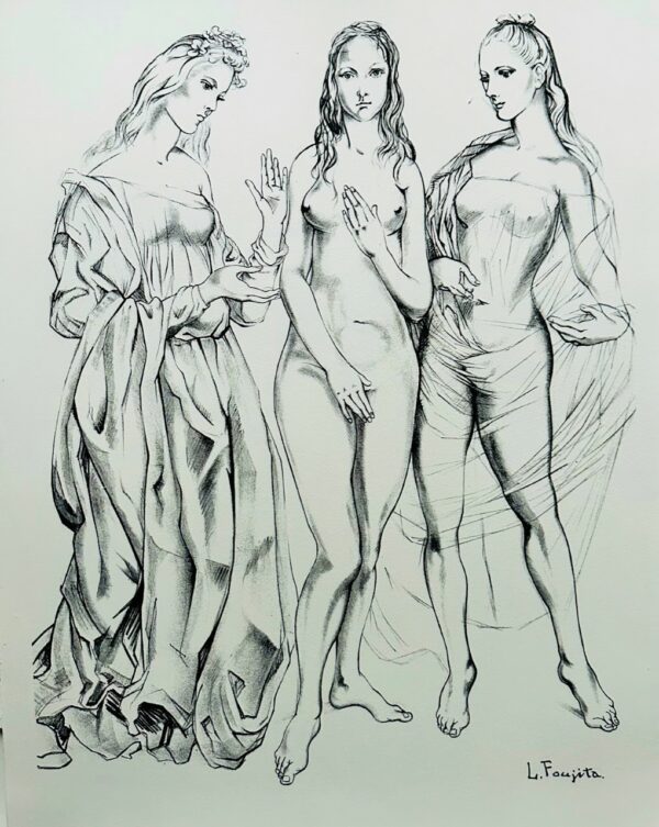 Les Trois Graces - Tsuguharu Léonard Foujita