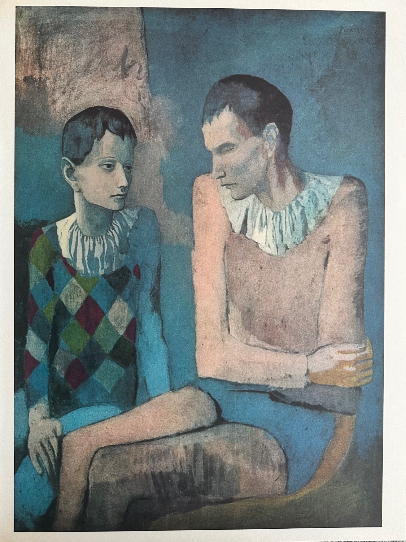 Acrobat et Petit Arlequin - Picasso Pablo – Image 1