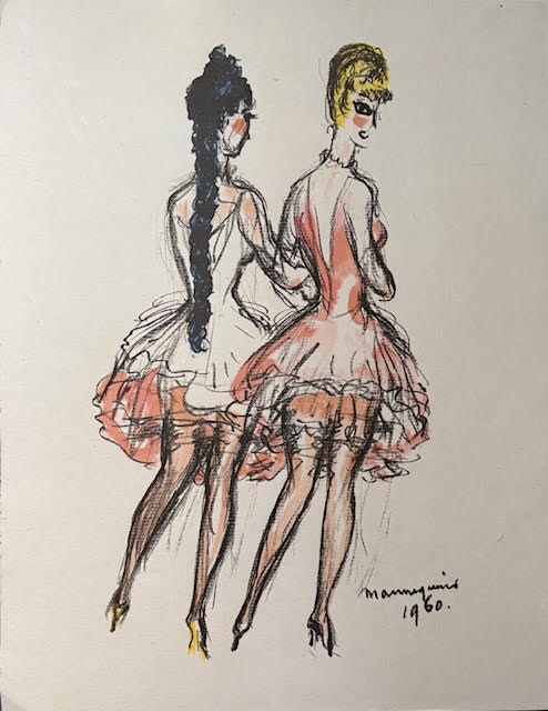 Les Deux Mannequins - Kees Van Dongen