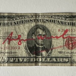 5 Dollars - Warhol Andy