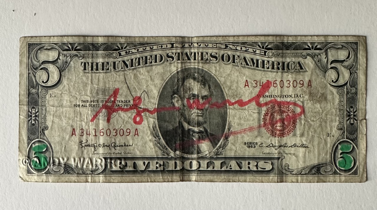 5 Dollars - Warhol Andy – Image 1