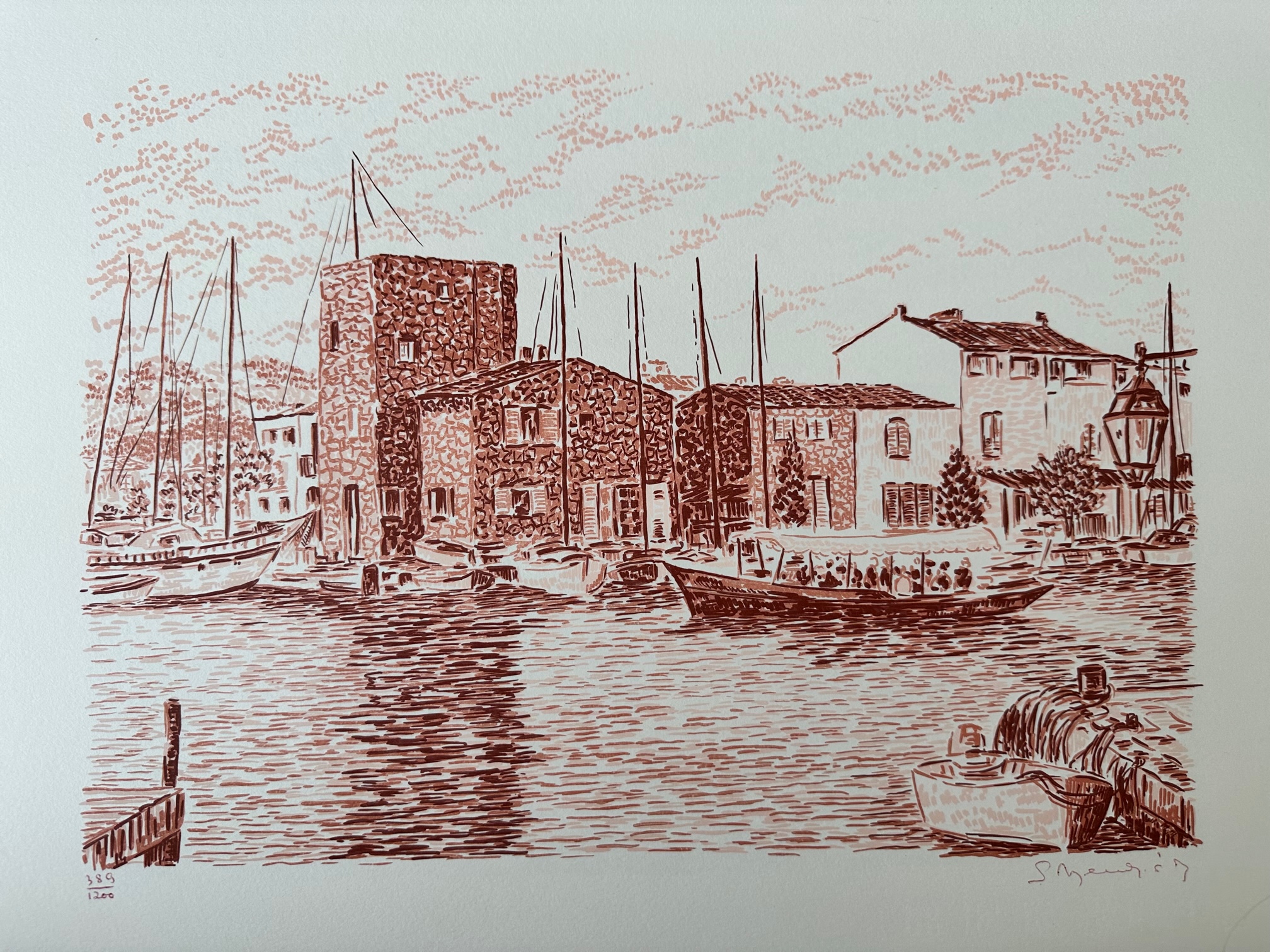 Le Port - Mendjisky Serge – Image 1